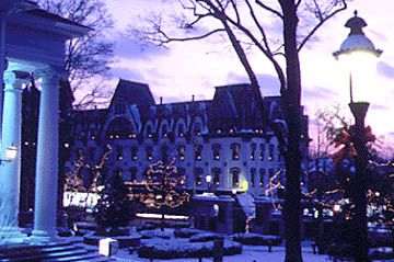 The Courthouse, the Diamond, and the Brockerhoff House. Credit: Rob Gannon