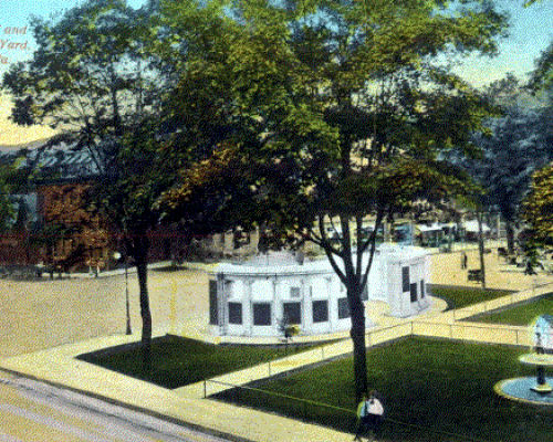View Across The Diamond To The Northwest Corner