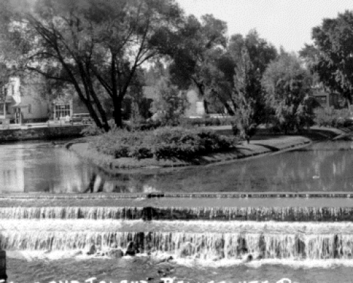 Falls6 The Houses And Gas Station Were Cleared For Talleyrand Park
