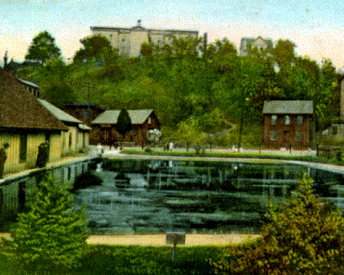 Looking East Toward The Academy On The Hill