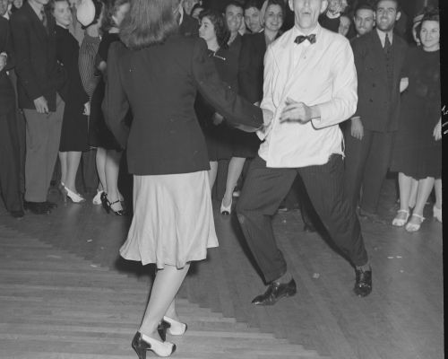 Oakland California Hot Jazz Recreation A Spontaneous Jitterbug Exhibition In Bbaa79 Jpg Cropped For Poster Jpg And Reduced By Half In Size