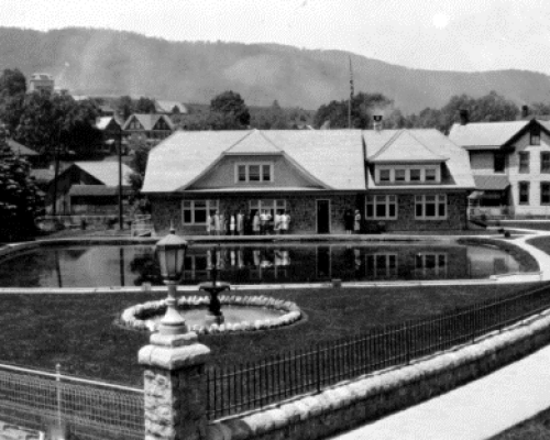 Big Spring1 Area Of Houses Behind The Pumphouse Is Now Part Of Talleyrand Park