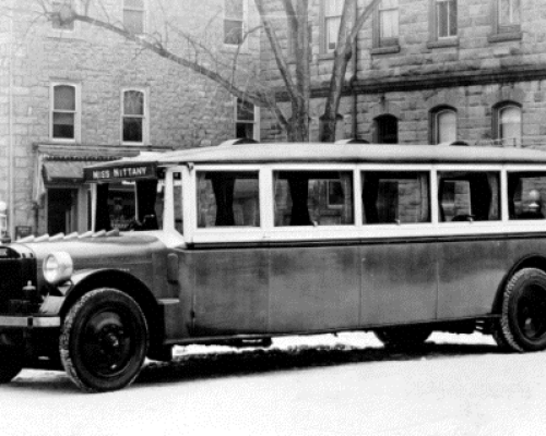 Bus At The Northwest Corner