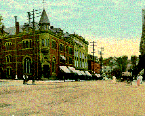 Reynolds Bank Garman House On Left