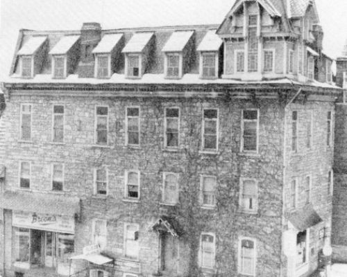 The Ioof Odd Fellows Hall Now Demolished