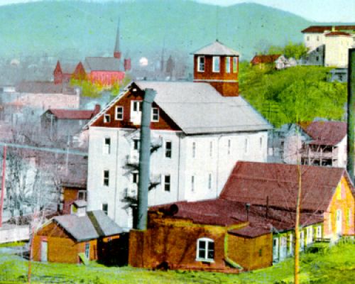 Mill On Willowbank Street Near The Big Spring And The Matchfactory