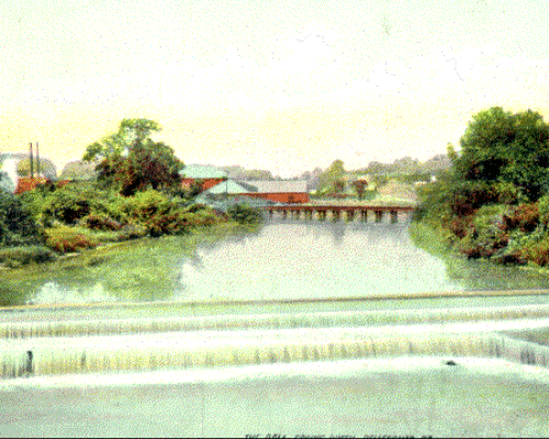 Falls2 Match Factory In The Distance